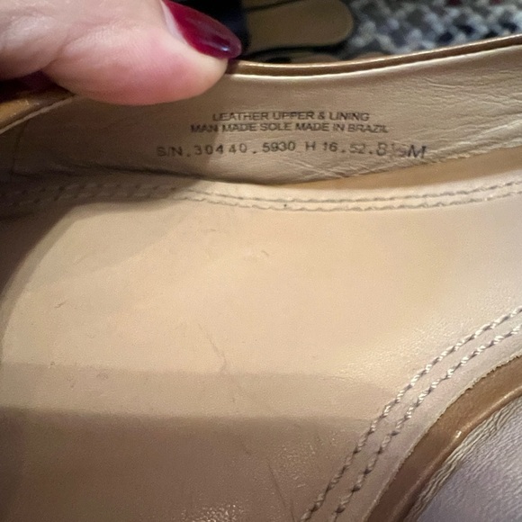 Tory Burch Women's Tan Heels Size 8.5M - Picture 13 of 14